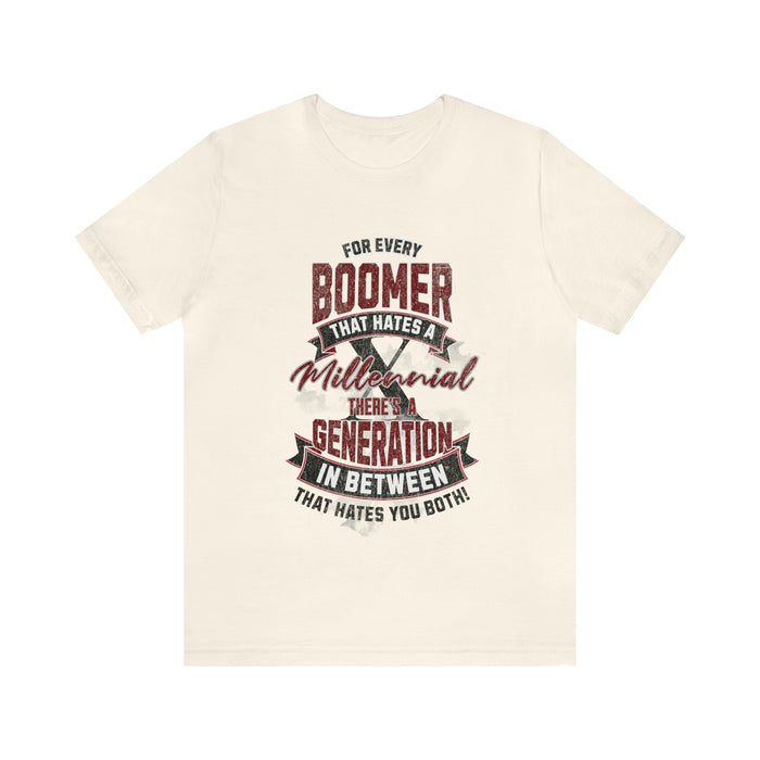 Unisex Jersey Short Sleeve Tee - Boomer