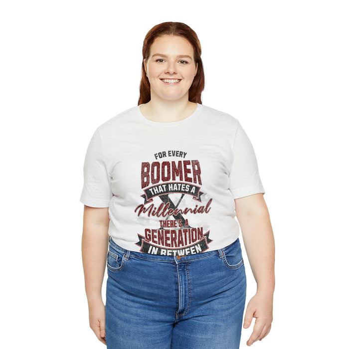 Unisex Jersey Short Sleeve Tee - Boomer